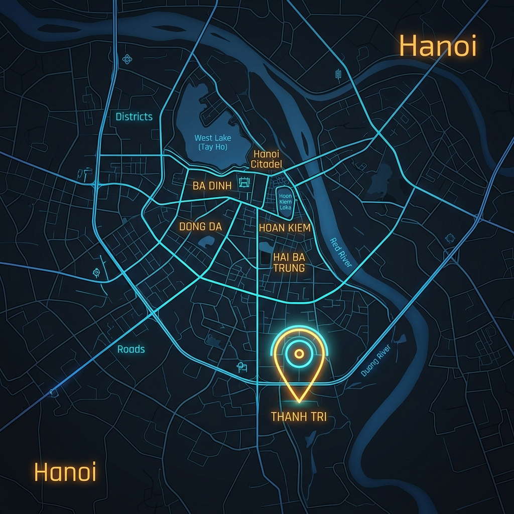Bản đồ vị trí Thiên Bình Technology